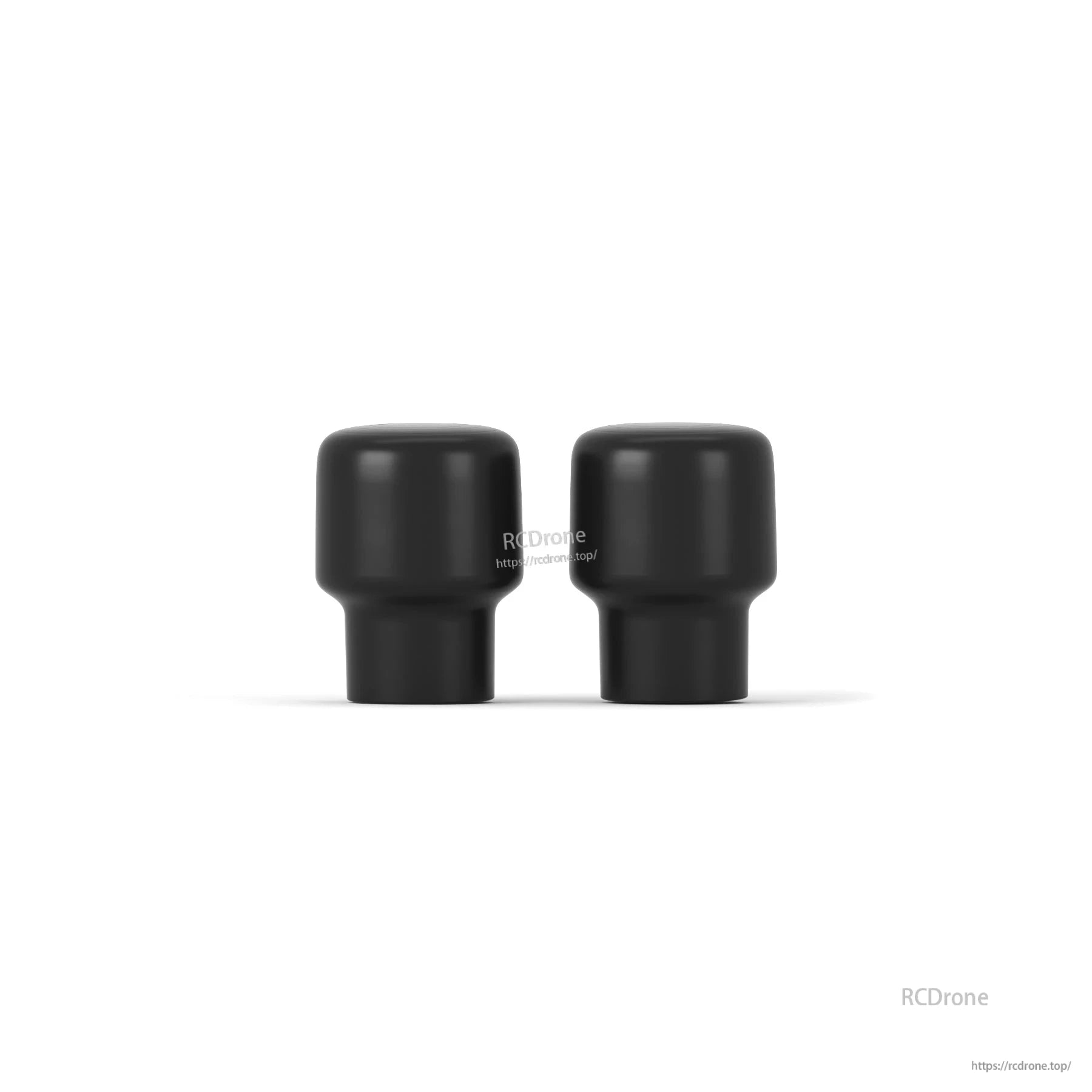 Walksnail Redbird Antenna set of two, front view with both antennas standing side by side