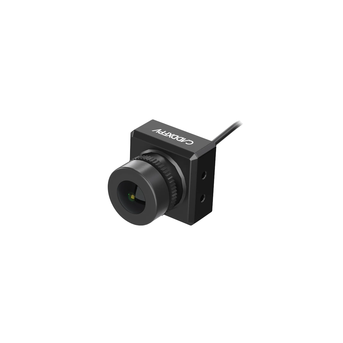 Walksnail Avatar HD Camera FPV unit with wide-angle lens in black housing and rear cable