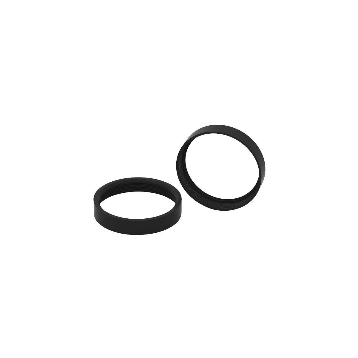 Walksnail Lens Frame for Avatar HD Goggles X, black threaded lens frame rings (pair)