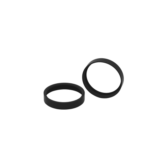 Walksnail Lens Frame for Avatar HD Goggles X, black threaded lens frame rings (pair)