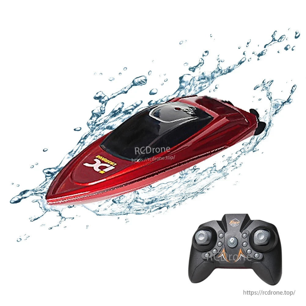 Waterproof 2.4GHz Mini RC Boat, Products suitable for small sizes, including indoor bathtubs, children pools, and inflatable baths.