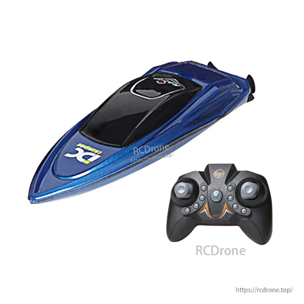 Waterproof 2.4GHz Mini RC Boat, This mini RC boat is designed for indoor water play in bathtubs, children pools, and inflatable baths.