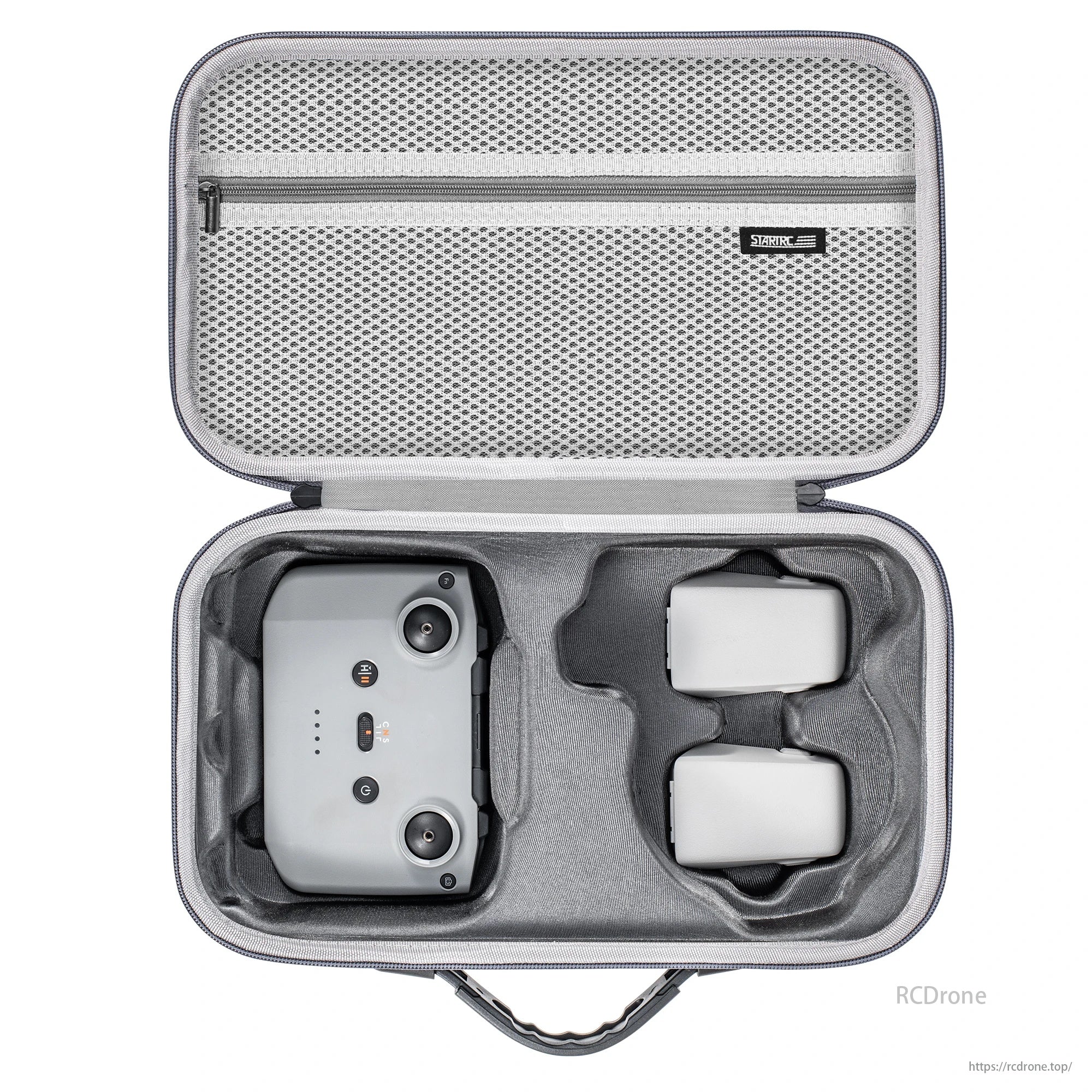 Waterproof Portable Handheld Drone Bag, The fabric interior has a shock-absorbing lining that prevents impact and scratches.