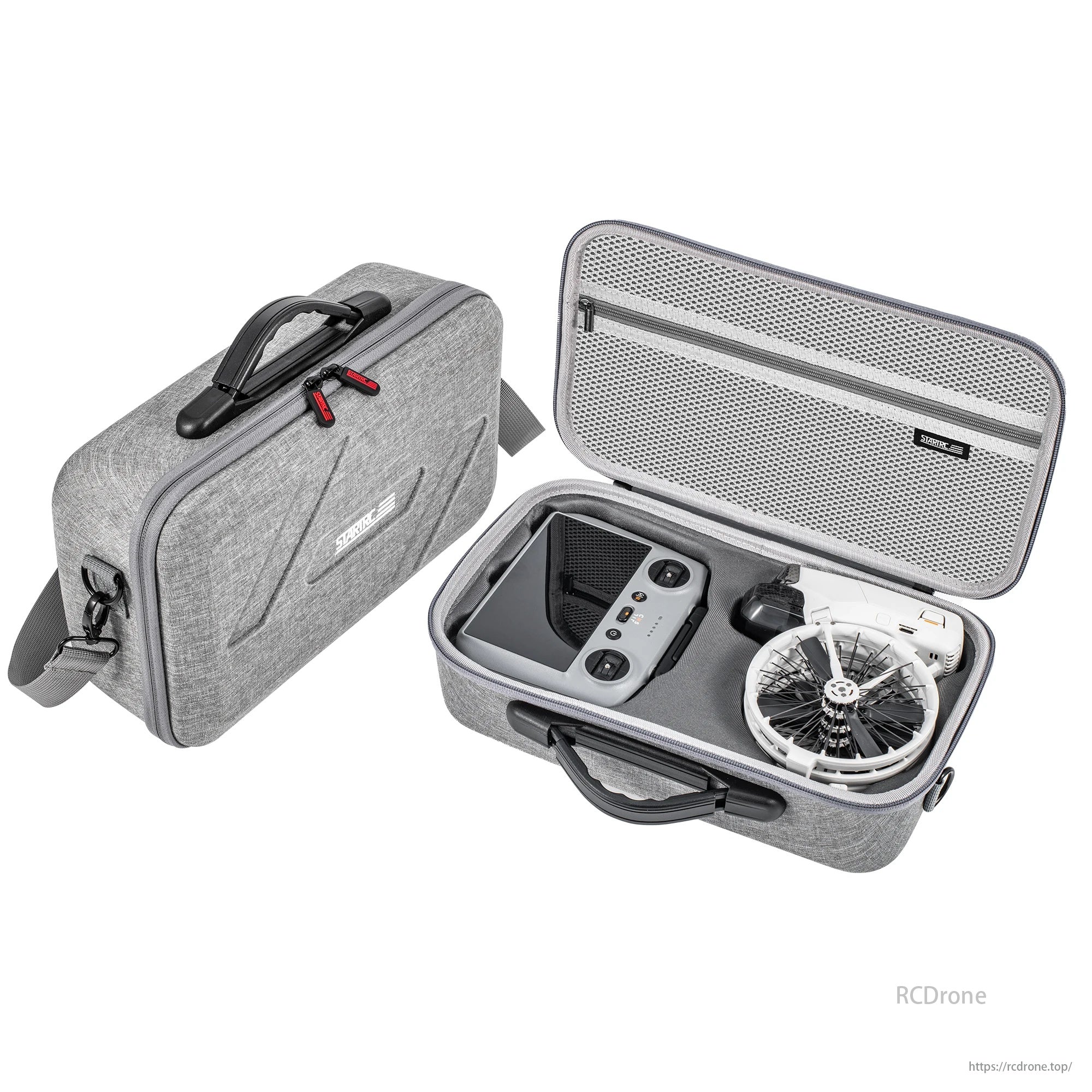 Waterproof Portable Handheld Drone Bag, This carrying case has a durable shell and custom interior, keeping gear safe and secure during transport for daily use or outdoor adventures.