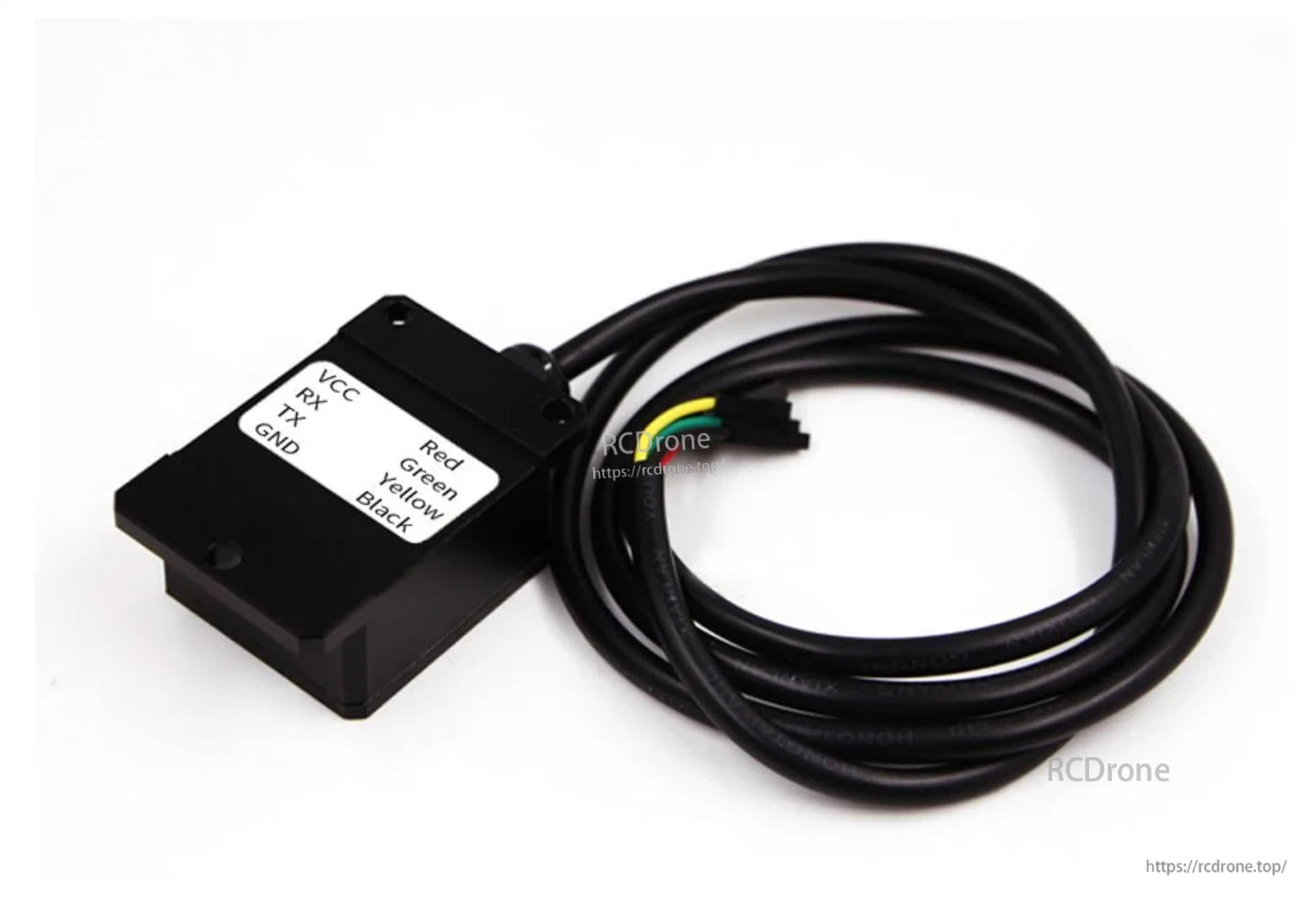 The WitMotion HWT605 is a 6-axis gyro accelerometer with multiple communication interfaces, ±16g range, and 0.05° accuracy.