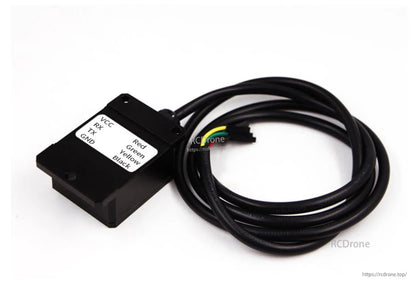 The WitMotion HWT605 is a 6-axis gyro accelerometer with multiple communication interfaces, ±16g range, and 0.05° accuracy.