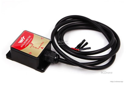 WitMotion HWT605 IP67 Inclinometer – 6-Axis Gyro + 3-Axis Accelerometer, RS232/RS485/TTL/CAN, SCA3300, ±16g, 0.05° XY Accuracy