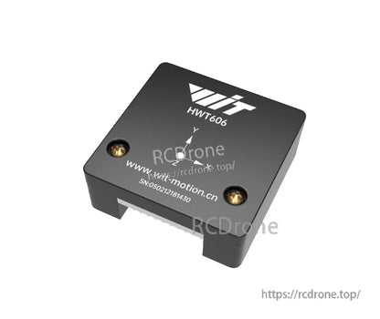 WitMotion HWT906 9-Axis Attitude Angle Sensor, WitMotion HWT606 9-axis sensor with 1000 Hz, includes accelerometer, gyroscope, compass, and temperature compensation.	Serial number: 05021218430.