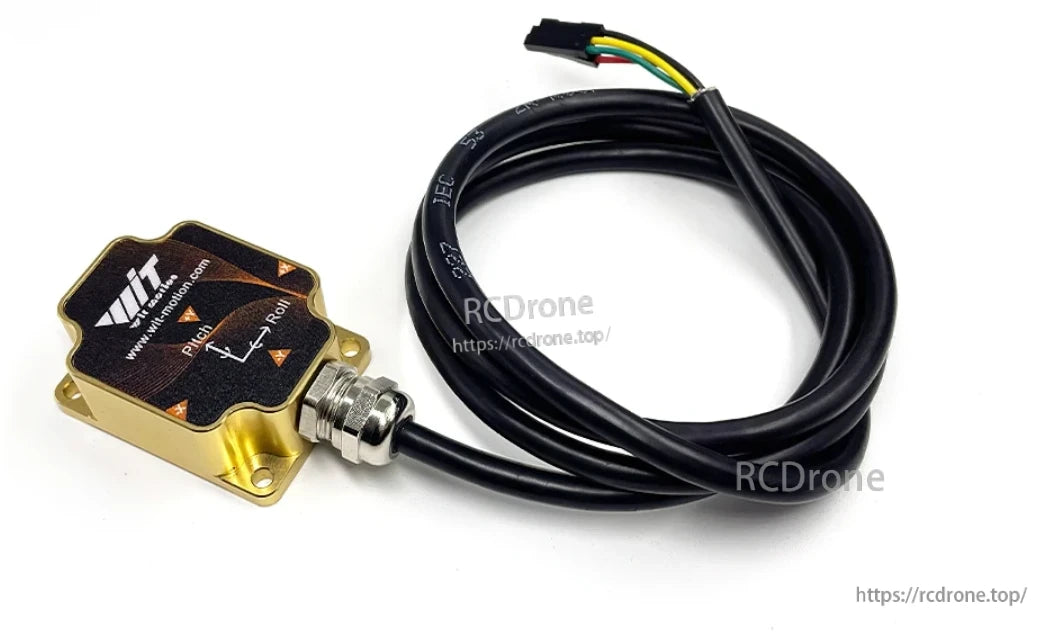 WitMotion HWT9073 is a 9-axis AHRS sensor with RS485/CAN interfaces and IP67 protection.