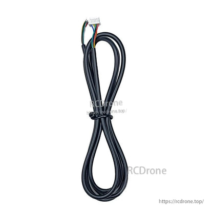 WitMotion IWT603 IMU sensor cable with multi-color lead wires and white connector