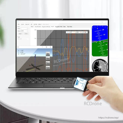 The WitMotion WT901C 9-axis IMU provides high-accuracy motion sensing with multiple outputs and communication interfaces for real-time data and orientation tracking.