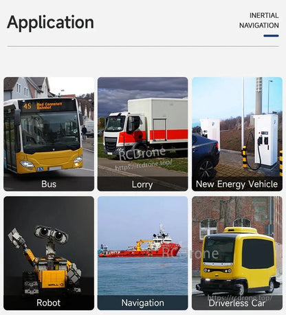 Modulo WitMotion WTGPS-300P INS GPS-IMU sub-metrico, Multi-GNSS (GPS/BDS/GLONASS/Galileo), Type-C, antenna IPX, RTCM2.3