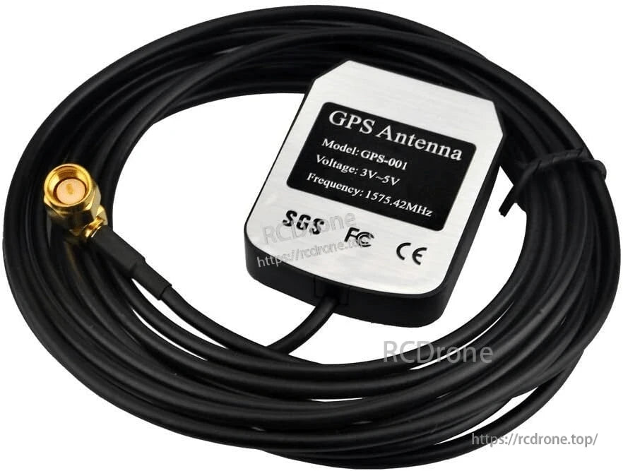WitMotion WTRTK-982 UM982 RTK GNSS module with Type-C cable, SMA antenna lead, and pin headers