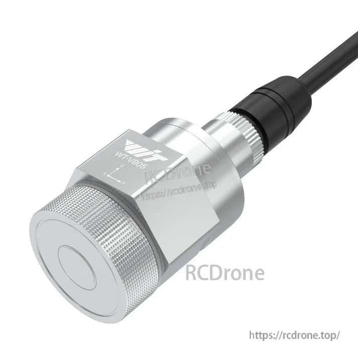 WitMotion WTVB02-485 RS485 3-Axis Vibration Sensor, WitMotion WTVB02-485 is a 3-axis vibration sensor with IP68 rating and 1–200 Hz frequency range.