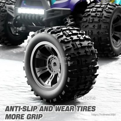 Wltoys 18101 PRO Rc Car, Anti-slip wear tires, more grip, off-road truck