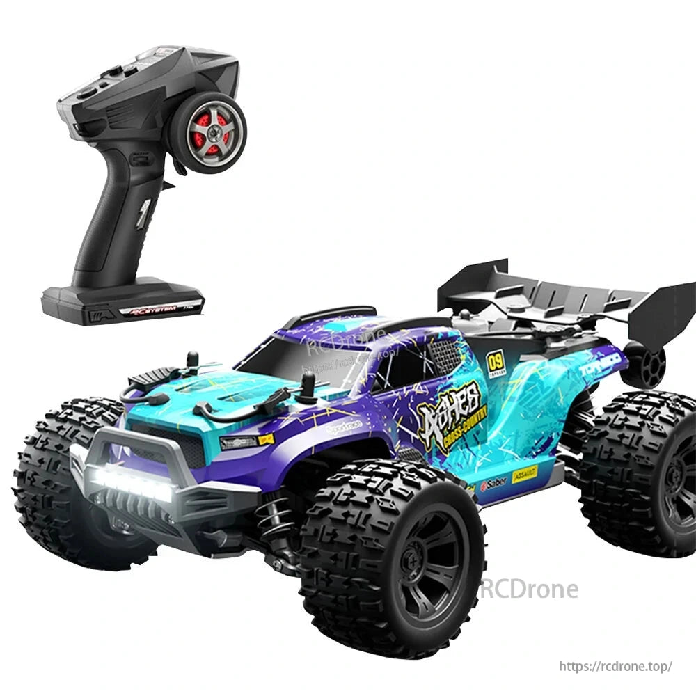 Wltoys 18101 PRO Rc Car, Wltoys 18101 PRO 1/18 scale RC car, 4WD, 2.4GHz, 28 km/h, LED lights, 80m range, 7.4V 1500mAh battery, ready-to-run.