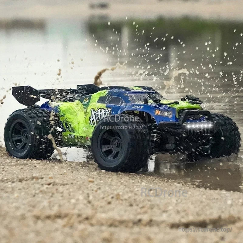 Wltoys 18101 PRO Rc Car 1/18 2.4GHz 4WD Off-Road Truck, 7.4V 1500mAh, 28 km/h, LED, 80 m Range, Ready-to-Run