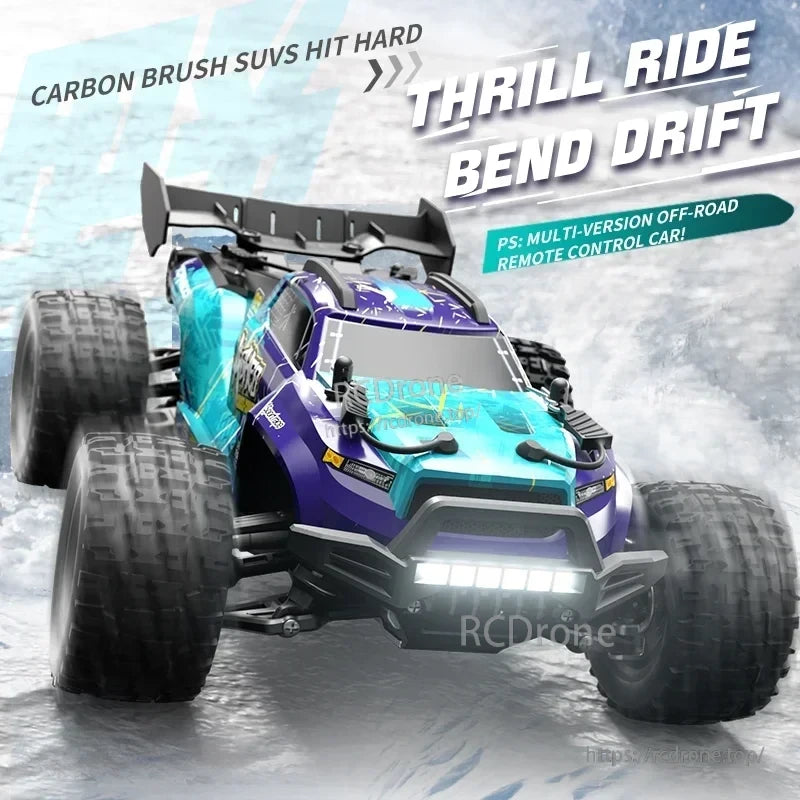 Wltoys 18101 PRO Rc Car, High-performance remote control SUV with carbon brush motor for thrilling off-road adventures, drifts, and rugged terrain in multiple versions.