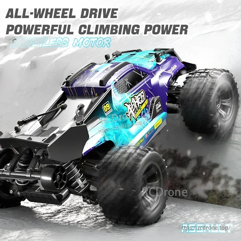 Wltoys 18101 PRO Rc Car, All-wheel drive powerful climbing power brushless motor assault