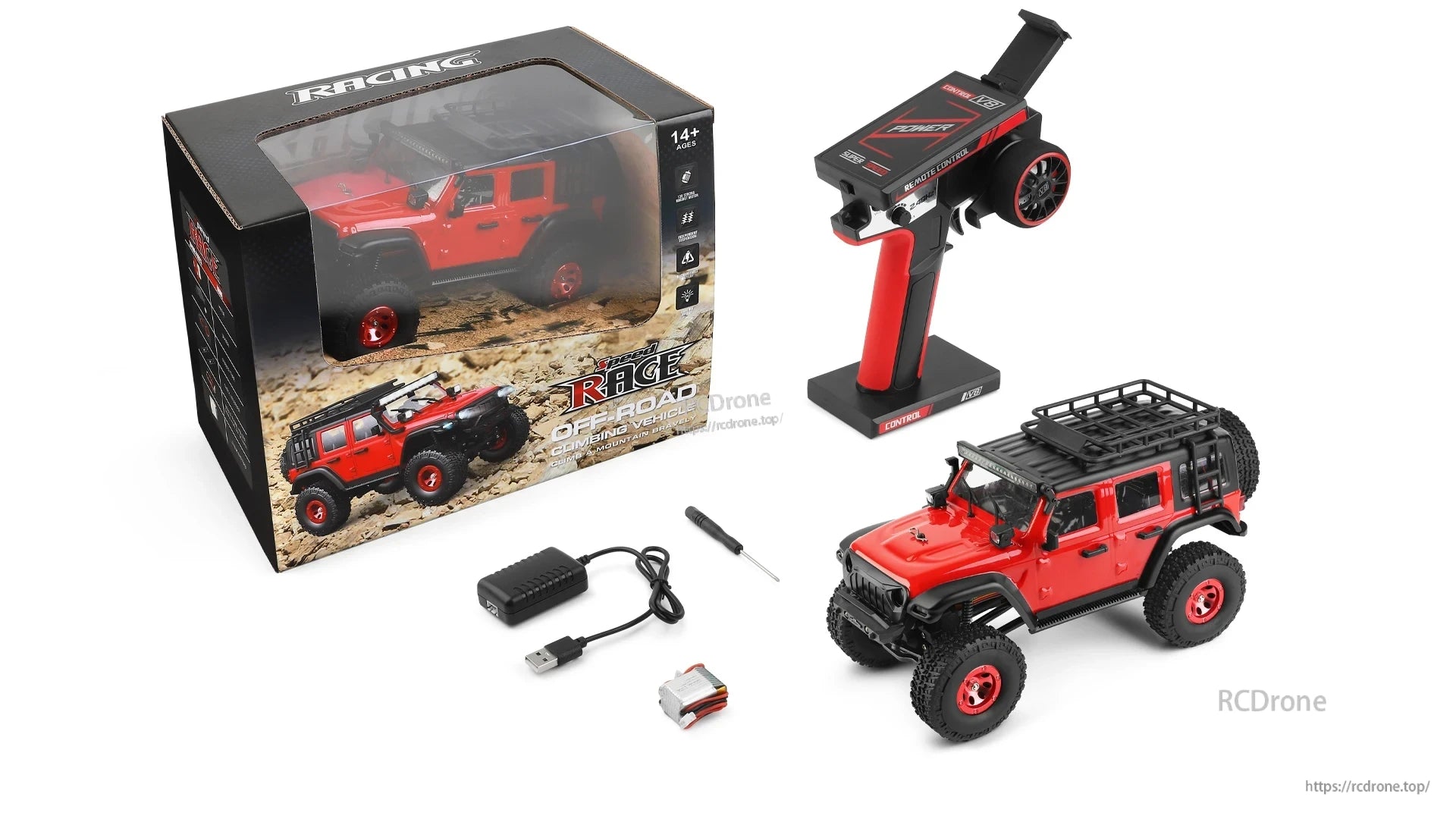 Wltoys 2428 RC Crawler provides off-road adventures with four-wheel drive and customizable suspension.