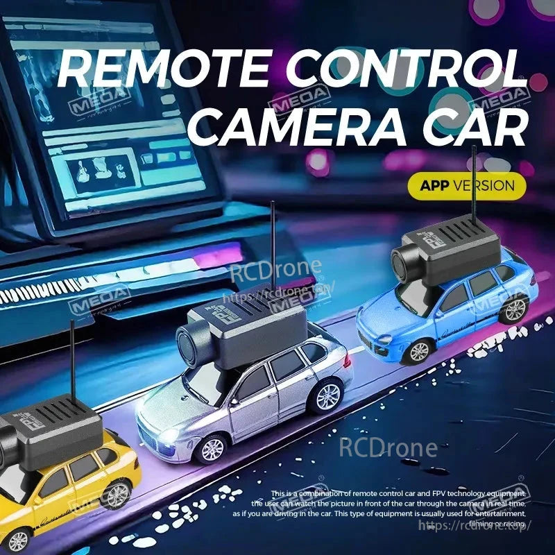 Wltoys 6401-C 1/64 FPV Mini RC Car, Wltoys 6401-C mini RC car with HD camera and gyro control.