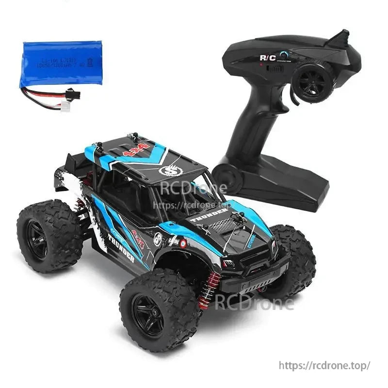 Wltoys HS 18311/18312 1:18 4WD RC Car, Designed for all-terrain use with independent suspension and high-toughness chassis.