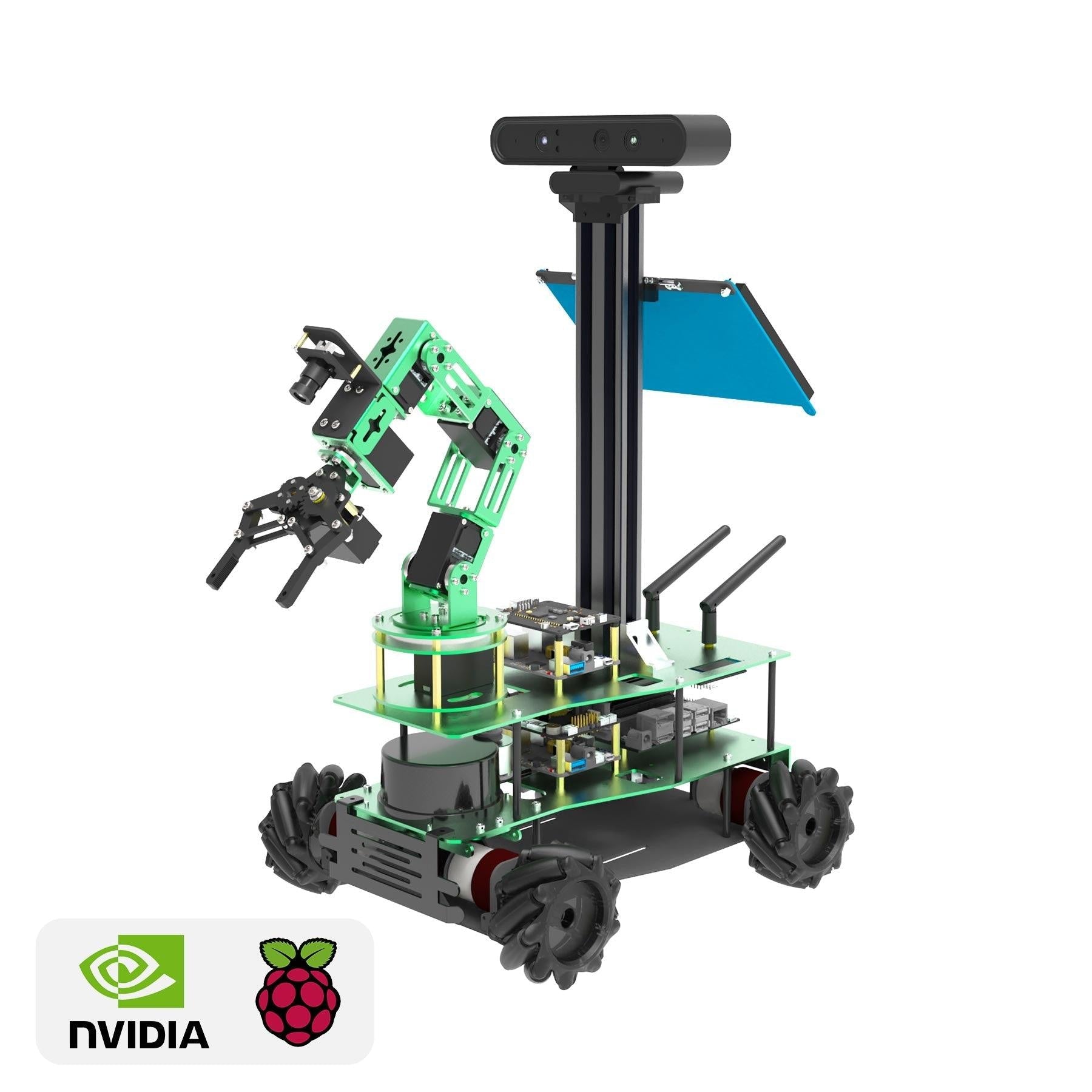 ROSMASTER X3 PLUS ROS Robot Python Programming for Jetson NANO 4GB/Xavier NX/TX2 NX/RaspberryPi 4B - Yahboom