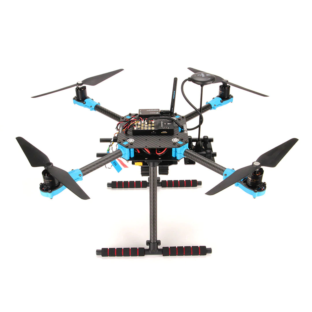 Holybro X500 v2 PX4 Development Kit - Carbon Fiber Drone Kit With Holybro Pixhawk 6C / 6X , M8N GPS , SiK Telemetry Radio, Industrial Drone