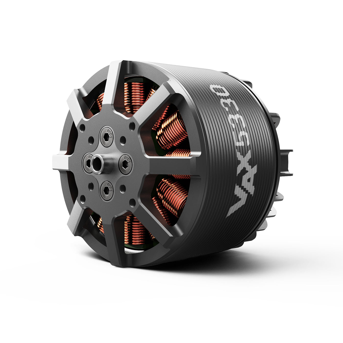 MAD VAX 5330 V2.0 brushless eVTOL drone motor with open-frame housing, copper windings, and mounting plate