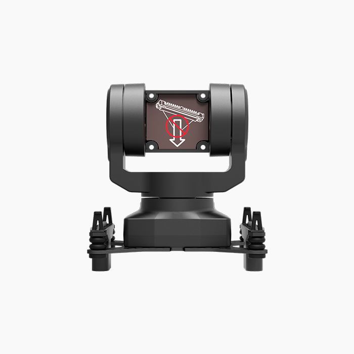 XF C-20D Vertical 2-Axis Gimbal for DJI O4/O3, Walksnail Avatar/Moonlight, 7.4-26.4 VDC, Headtracker