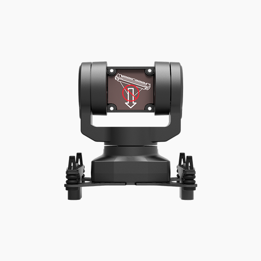 XF C-20D Vertical 2-Axis Gimbal for DJI O4/O3, Walksnail Avatar/Moonlight, 7.4-26.4 VDC, Headtracker