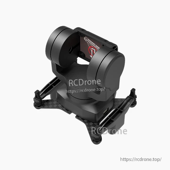 XF C-20D Vertical 2-Axis Gimbal, XF C-20D 2-axis gimbal supports DJI O4/O3 and Walksnail, 7.4–26.4V, with headtracker for stabilized camera control.