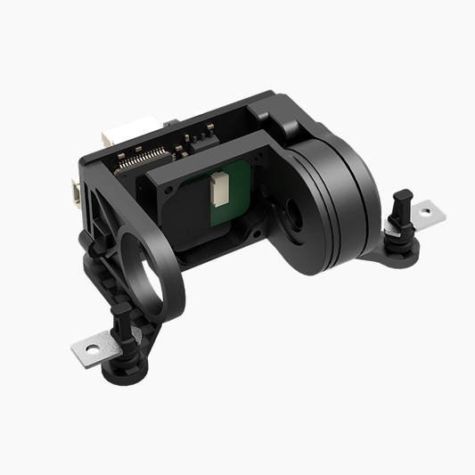 XF C-20S Single-Axis Gimbal — 19mm camera support, ±0.05° accuracy, ±120° pitch, DJI O3/Walksnail compatible