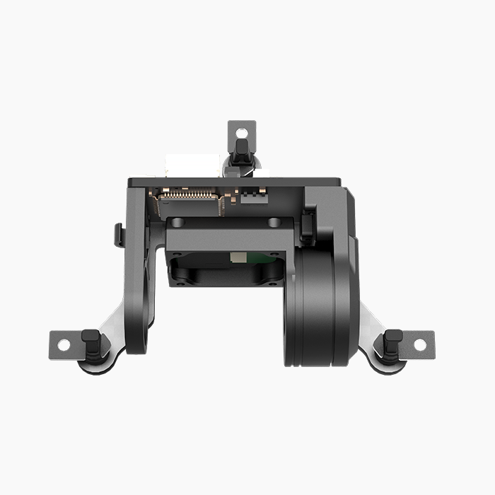 XF C-20S Single-Axis Gimbal — 19mm camera support, ±0.05° accuracy, ±120° pitch, DJI O3/Walksnail compatible