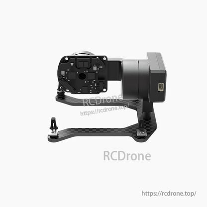 XF C-40D Horizontal 2-Axis Gimbal, Compact XF C-40D 2-axis gimbal with 40g payload, ±0.05° accuracy, carbon fiber frame, and UART/MAVLink compatibility.