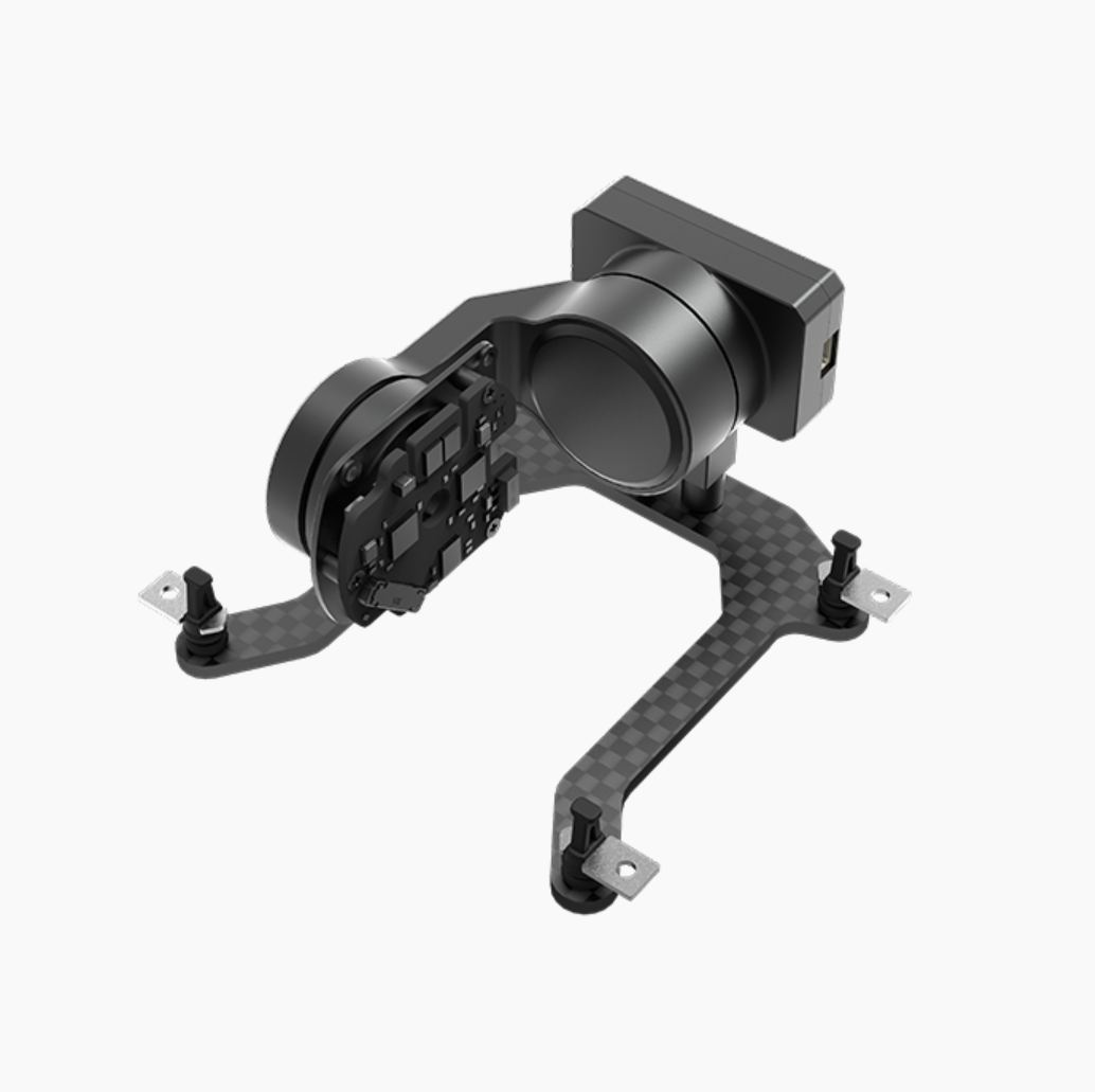 XF C-40D Horizontal 2-Axis Gimbal, 40 g Payload, +/-0.05° Accuracy, 7.4~26.4 VDC, Headtracker, UART/MAVLink