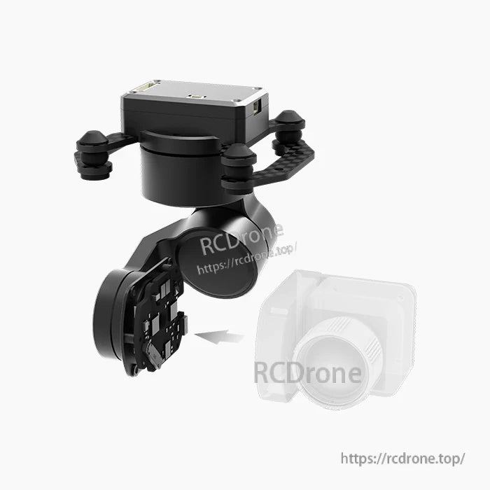 XF C-40T 3-Axis Gimbal, XF C-40T 3-axis gimbal offers high-precision control with a 40g payload capacity.