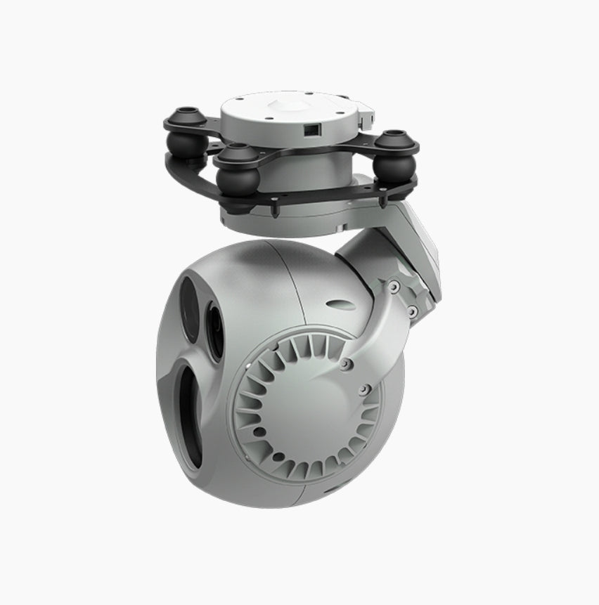 XF D-90DE Triple Drone Pod - 3-Axis Gimbal 10x Optical 3x Digital Zoom ...