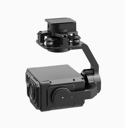 XF Z-8RC Night Vision Ranging Drone Pod - 3-Axis Gimbal 20x Optical 75x Digital Zoom Camera, 1800M LRF, 200M Laser Lighting Module