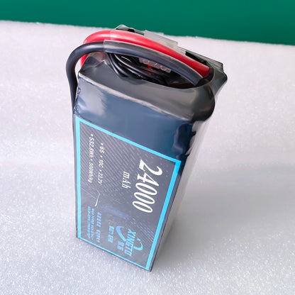 XINGTO 22.2V 6S 24000mah 10C Lipo Battery - High Density Semi Solid-State Lithium Battery for UAV Drone