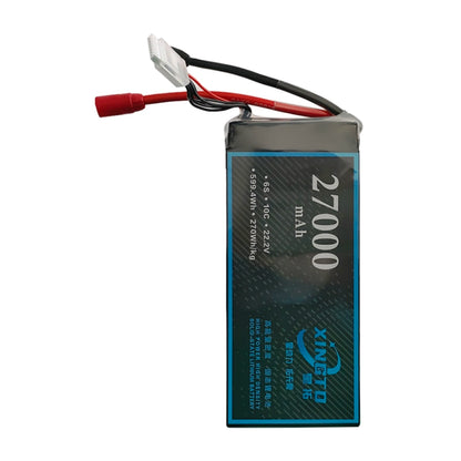 XINGTO 22.2V 6S 27000mah 10C Lipo Battery - High Density Semi Solid-State Lithium Battery for UAV Drone