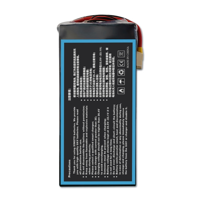 XINGTO 23.1V 6S HV 37000mAh Lipo Battery, Do not leave batteries unattended while charging.