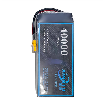 XINGTO 23.1V 6S HV 40000mAh Lipo Battery - High Density Semi Solid-State Lithium Battery for UAV Drone