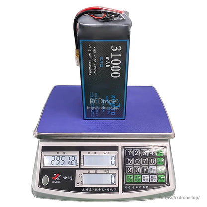 XINGTO 6S 31Ah / 34Ah / 37Ah / 40Ah 10C 260Wh/kg High-Density Solid-State Lithium Battery for Heavy-Lift UAV Drone