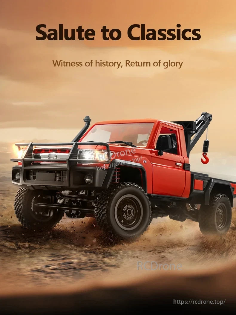 XKS MN82T 1:12 RC Crane, Salute to Classics: Witness history, return glory.