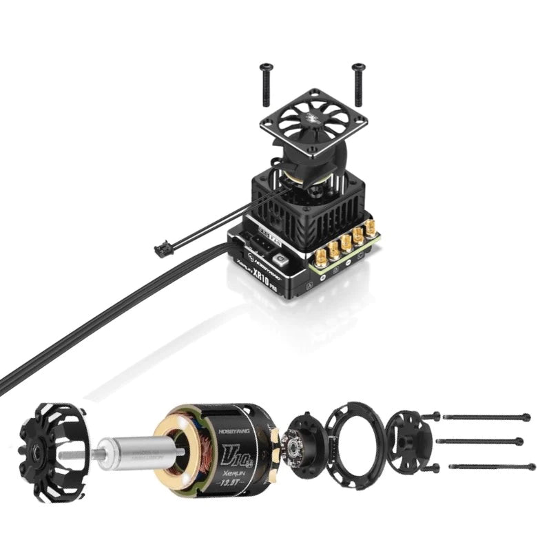Hobbywing XERUN XR10 Pro ESC G2S Combo - XERUN V10 G3 G4 Hobbywing XERUN XR10 Pro ESC G2S Combo - XERUN V10 G3 G4