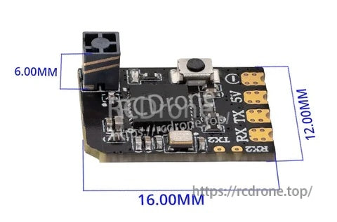 XR2 Nano 2.4GHz ExpressLRS Receiver