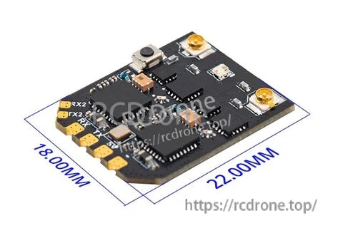 XR4 Gemini Xrossband Dual-Band ExpressLRS Receiver