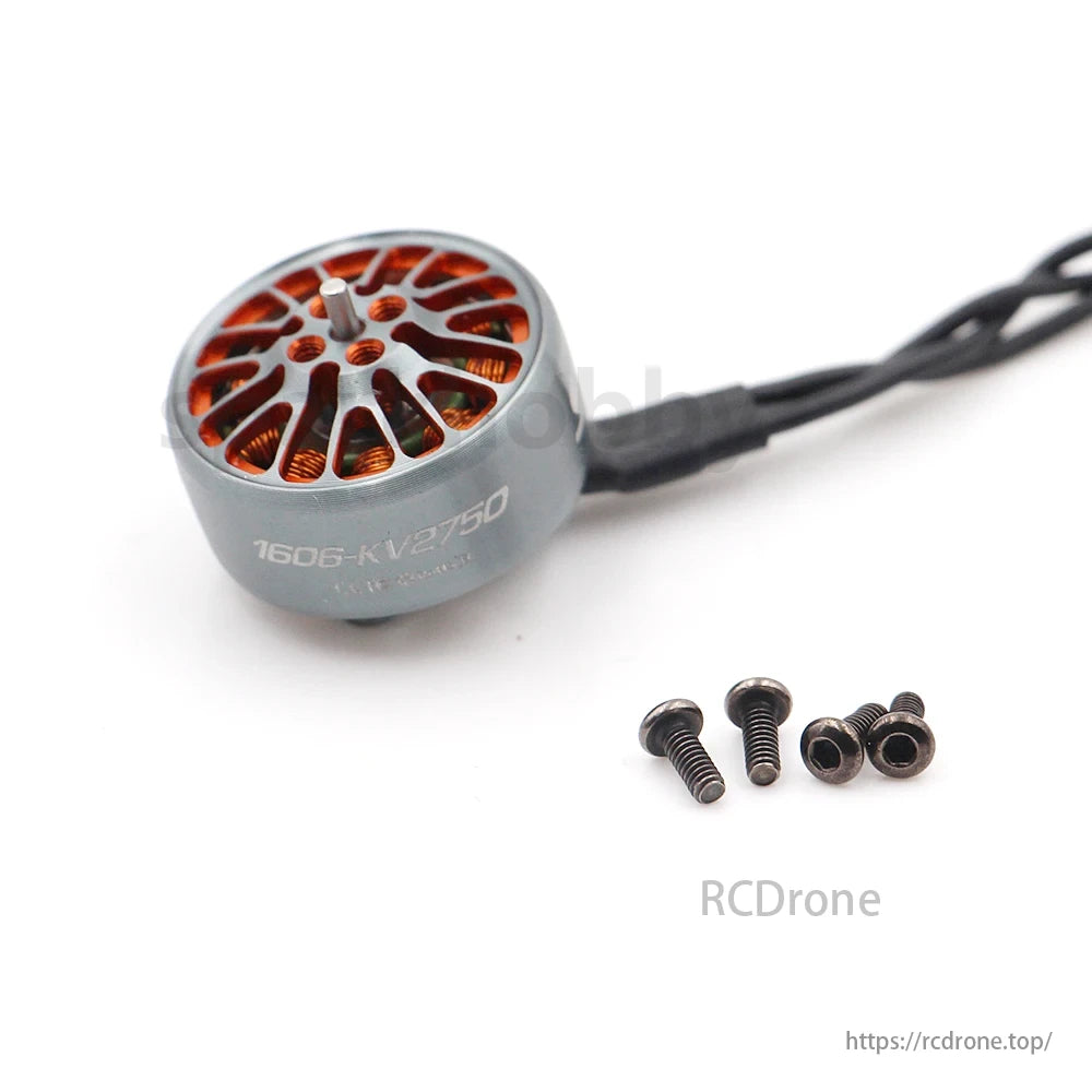 XSPEED 1606 Brushless Motor, The 4-6S LiPo optimized motor offers efficient thrust with precise control in two KV options.