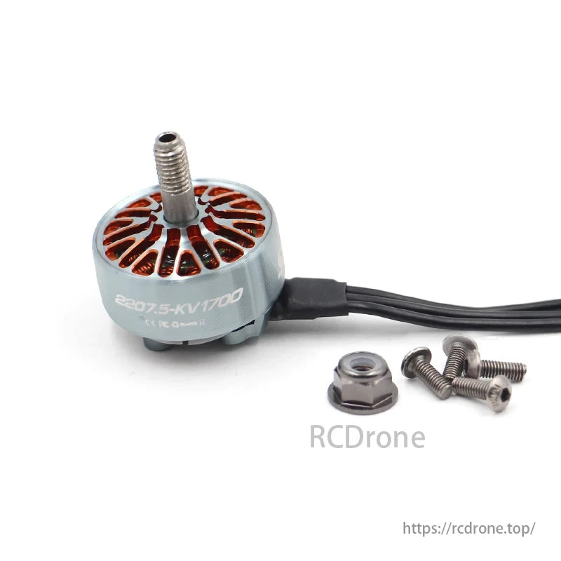 XSPEED 2207.5 Motor, Motor available in 3 options, supports 4-6S LiPo setups, optimized for 5-6 inch props.